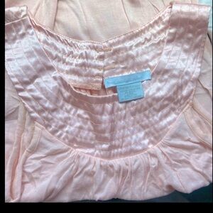 Charlotte Russe Light Pink Grecian Collar Blouse | Small